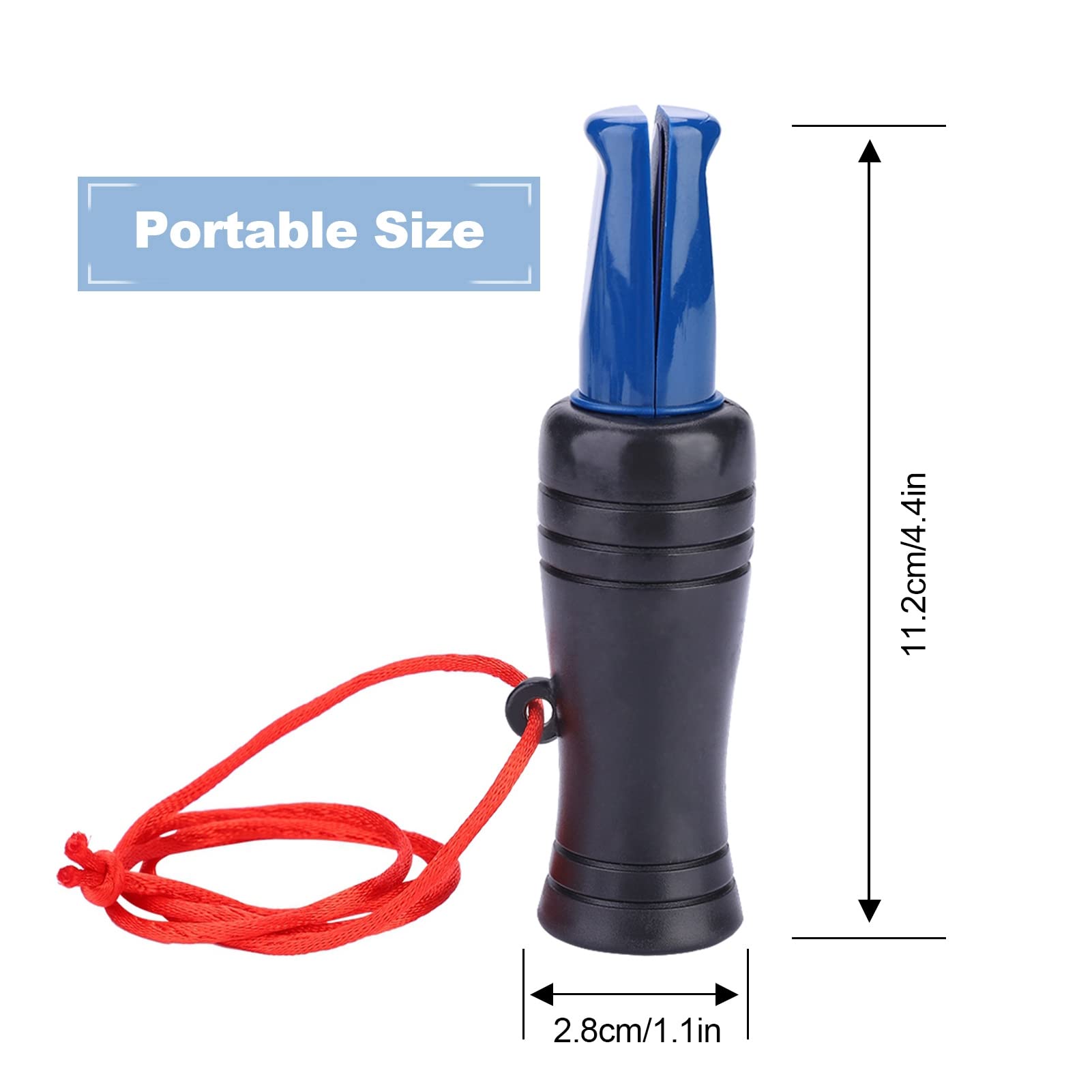 Duck Call Whistle - Professional Waterfowl Hunting Decoy for Ducks & Geese - High-Quality Outdoor Hunting Accessory for Wildfowl Hunters | Perfect for Hunting, Training, and Outdoor Adventures