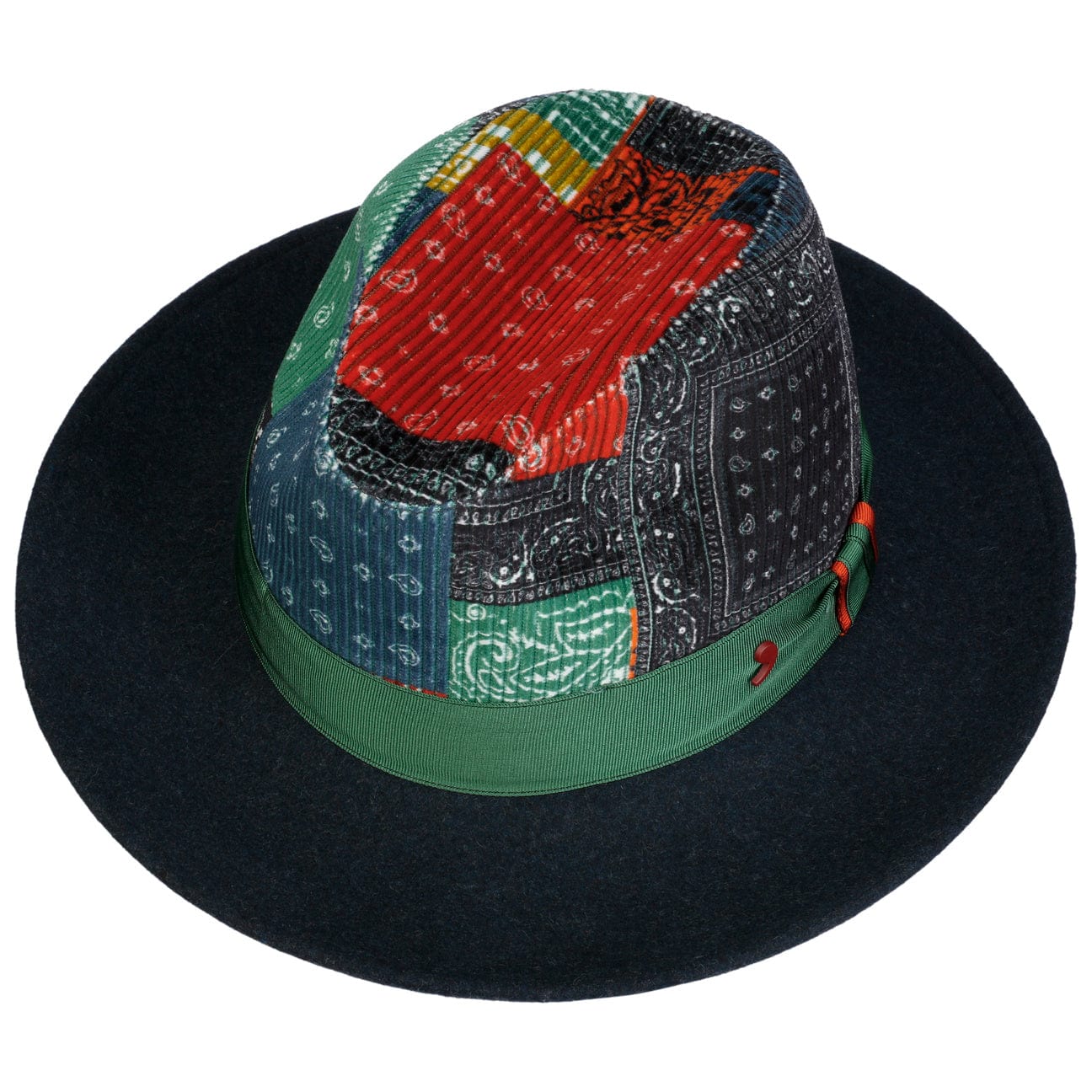 Stylish Wool Fedora Hat for Men & Women - Classic Alfonso D'Este Design - Perfect for Outdoor Events, Weddings & Fashion Statements