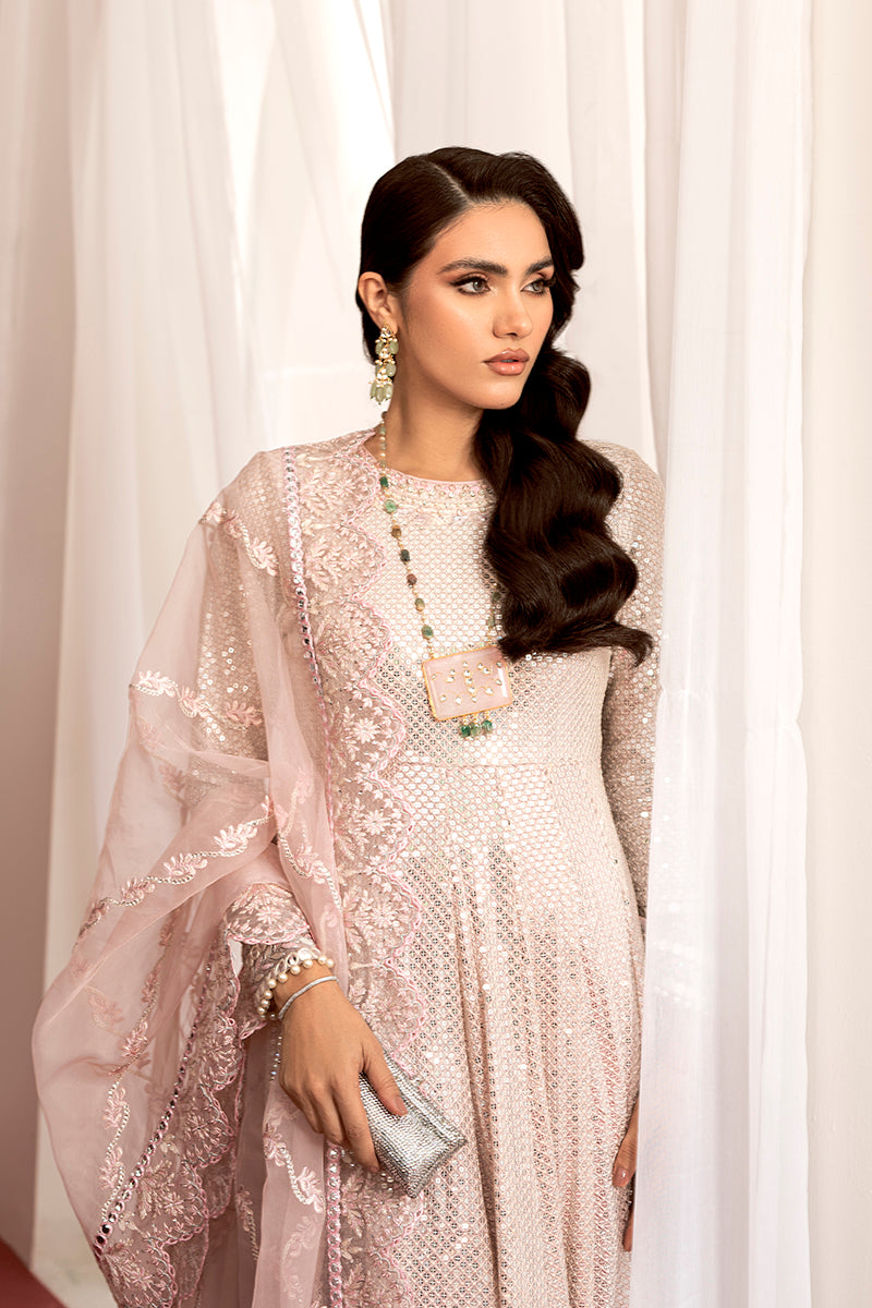 GUL E RANA 3PC Embroidered Luxury Pret Pakistani Formal Dress Set - Perfect for Weddings, Parties & Special Occasions