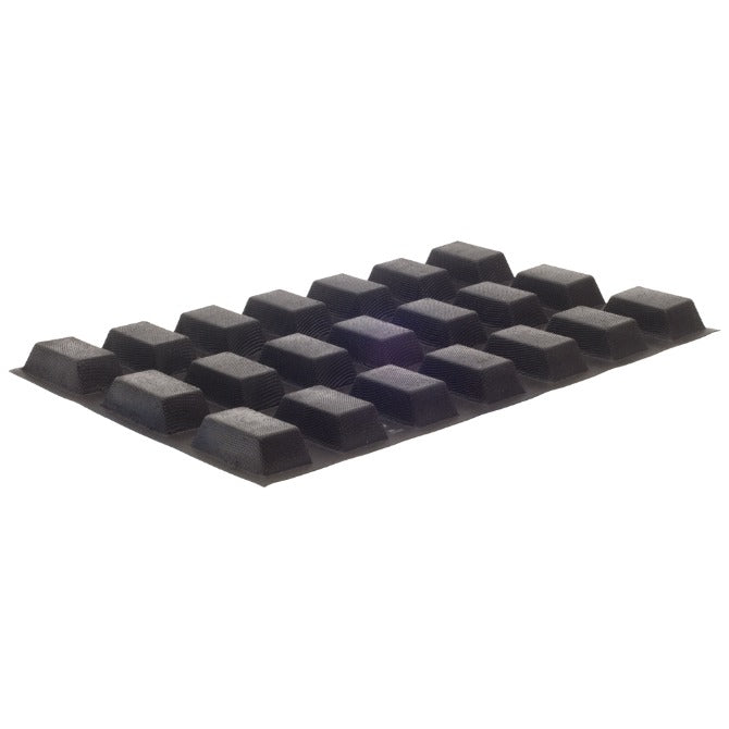 Flexipan Large Rectangles Silicone Baking Mold - 21 Cavity Non-Stick Cake Pan for Perfect Brownies, Bars & Desserts | Ideal for Home Baking, Party Treats & Holiday Cooking