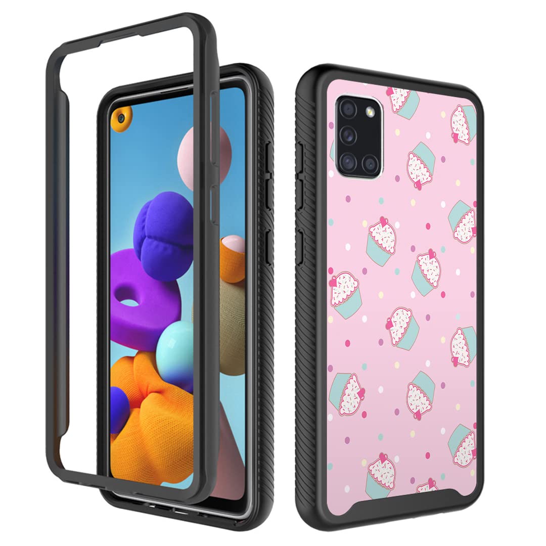 Premium Shockproof Galaxy A71 5G Case - Cute Pink Cupcake Design for Men & Women | Durable Protection for Everyday Use