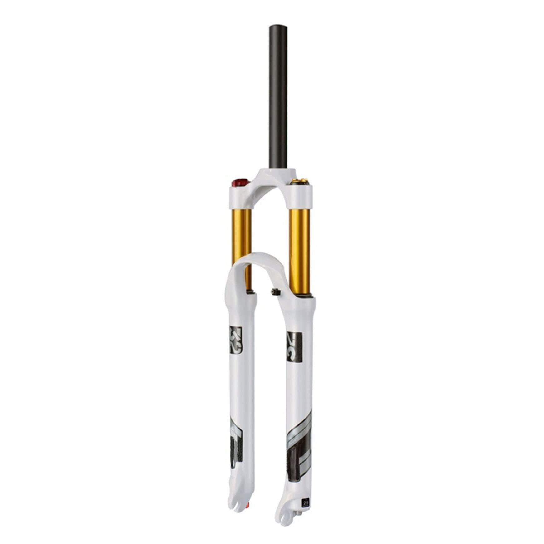 UPPVTE MTB Suspension Fork - 26/27.5/29 Inch Straight Tube with Manual & Remote Lockout, 140mm Travel, Rebound Adjustment for Mountain Bikes | Perfect for Trail Riding, Downhill & Cross-Country Cycling