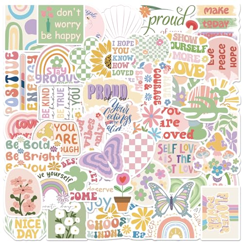 50pcs Positive Affirmation Stickers