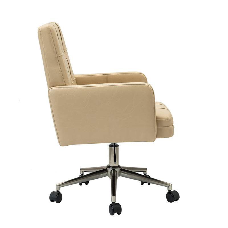 Ergonomic Leo Task Chair - Adjustable Office Chair with Lumbar Support for Home & Office Workspaces - Perfect for Long Hours of Sitting, Computer Work, and Study Sessions
