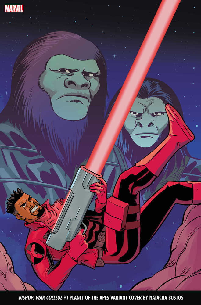 Bishop War College #1 Bustos Planet of the Apes Variant Comic Book - Rare Collectible Edition for Sci-Fi Fans & Comic Collectors - Perfect for Display, Gifts, and Investment