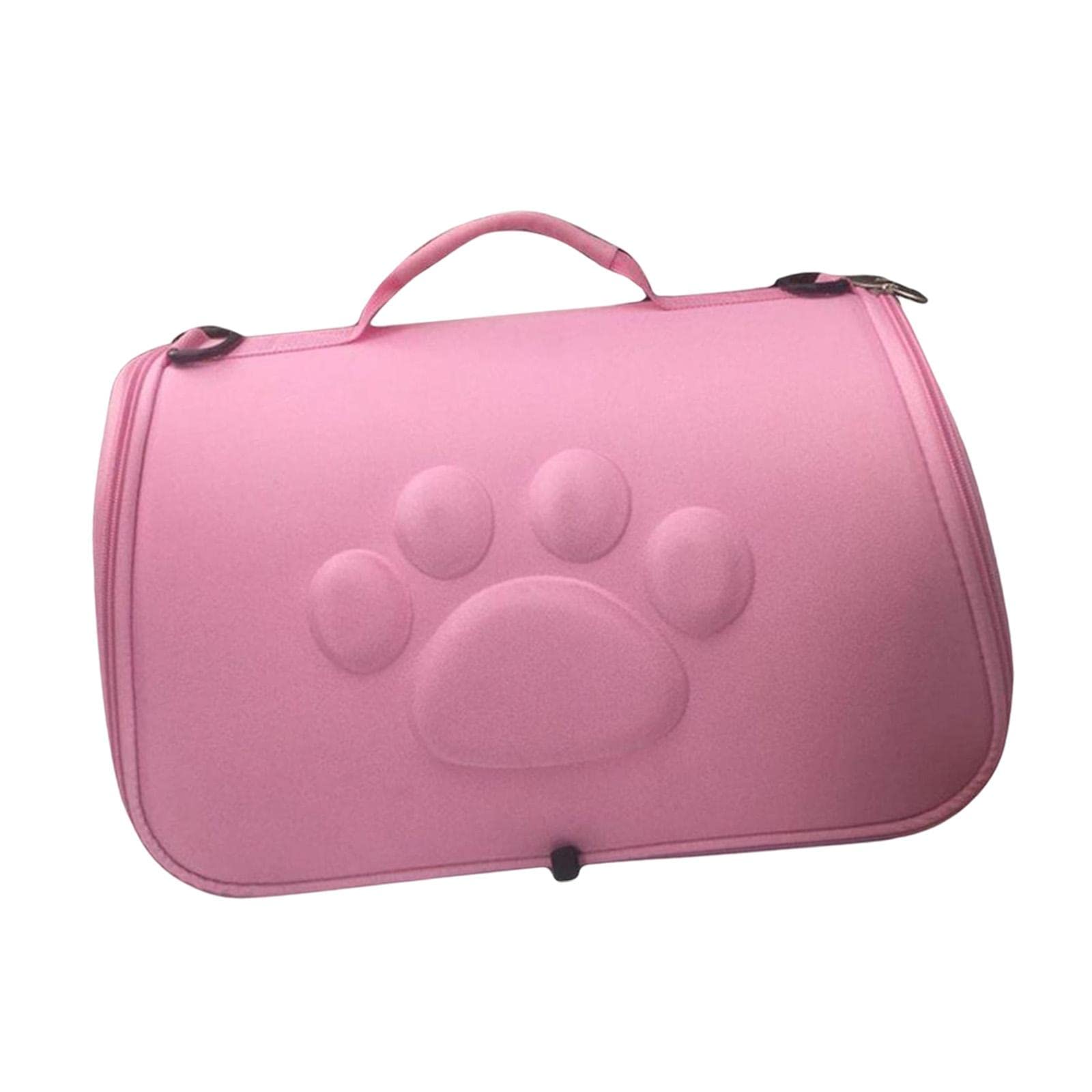 Enakshi Breathable Cat Carrier Bag - Durable Pet Travel Carrier for Cats & Small Dogs, Pink | Portable Pet Carrier for Vet Visits, Air Travel & Outdoor Walking | Pet Supplies & Dog Accessories