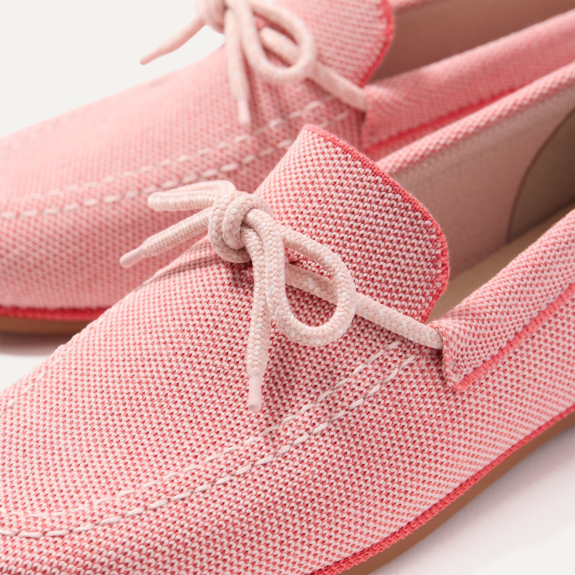 Boat Shoes for Men & Women | Sunbaked Pink Casual Slip-On Deck Shoes | Perfect for Sailing, Boating & Summer Outfits