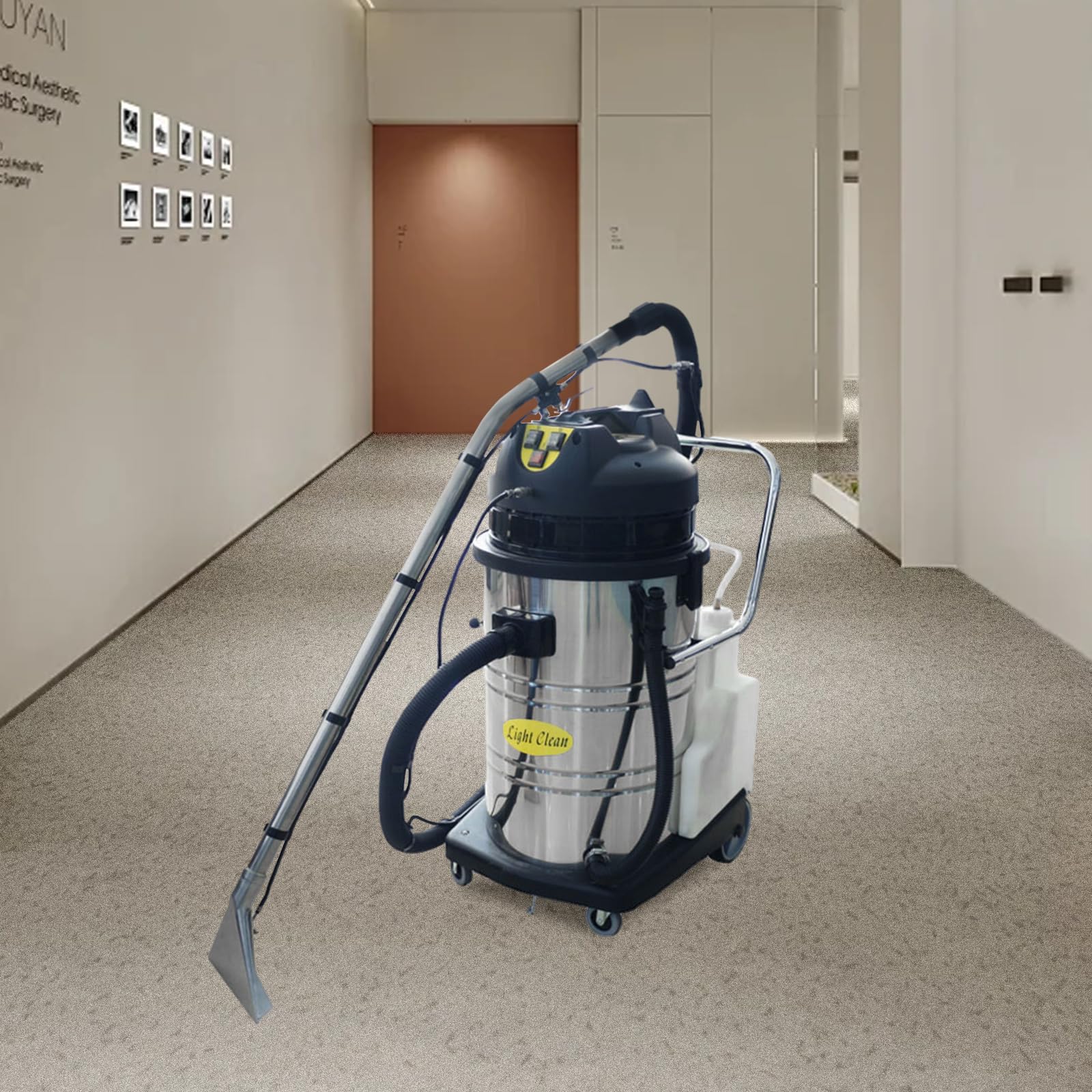 Commercial Carpet Cleaning Machine 110V - Heavy Duty Carpet & Upholstery Cleaner for Sofa, Furniture, and Home Deep Cleaning | Perfect for Hotels, Offices, and Residential Use