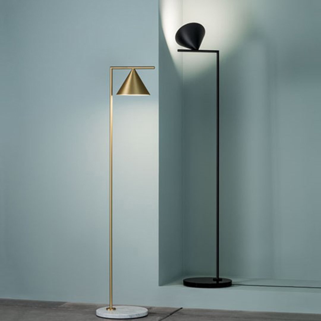 Captain Flint Floor Lamp - Modern LED Standing Light with Adjustable Brightness, Perfect for Living Room, Bedroom, and Office Reading
