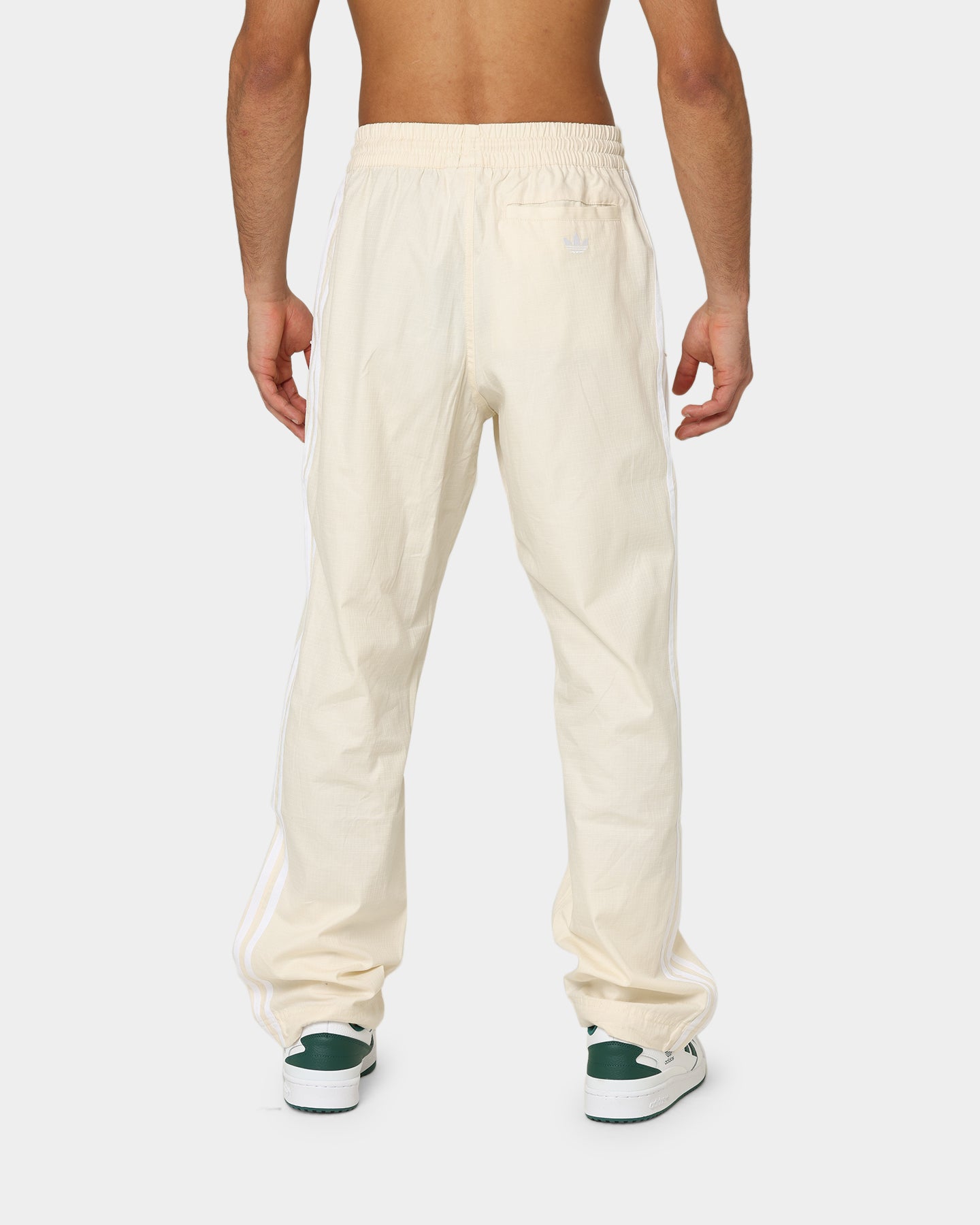Adidas Originals Relaxed Fit Work Pants for Men - Wonder White | Comfortable Casual Office Wear & Street Style Fashion