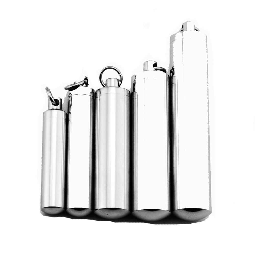Stainless Steel Love Perfume Bottle Pendant Necklace for Couples - XL Size with Chain | Romantic Gift for Anniversary, Valentine's Day & Special Occasions