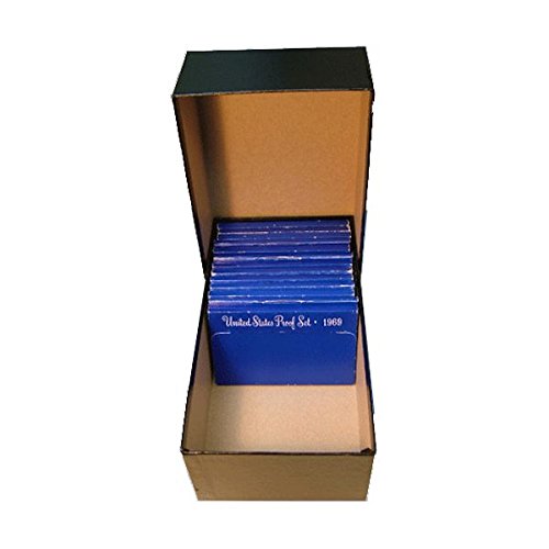 Heavy Duty Coin Storage Box for Proof Sets - Secure Single Box Organizer | Perfect for Collectors, Numismatists & Coin Enthusiasts