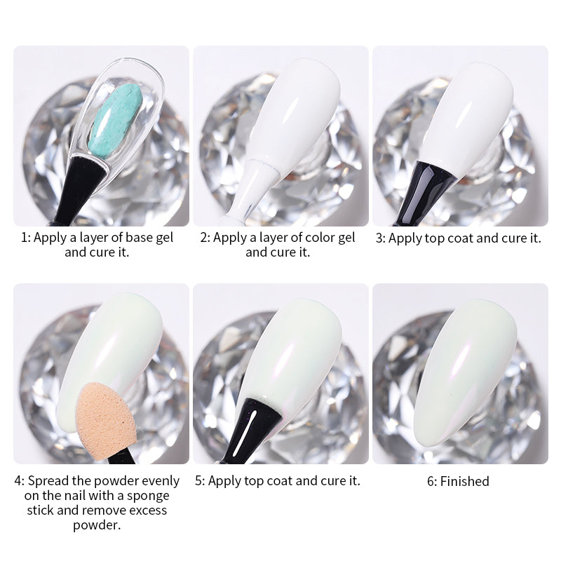 Pearly Mirror Powder - Shimmering Highlighter & Illuminating Makeup for Glowing Skin | Perfect for Face, Body & Special Occasions