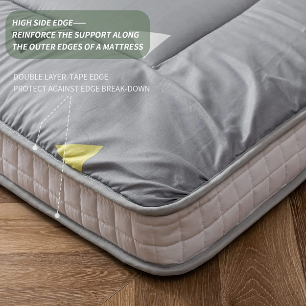 MAXYOYO Japanese Futon Mattress - Thick Padded Floor Mattress for Camping, Guest Bed & Couch | Portable Tatami Style Sleeping Mat for Indoor/Outdoor Use