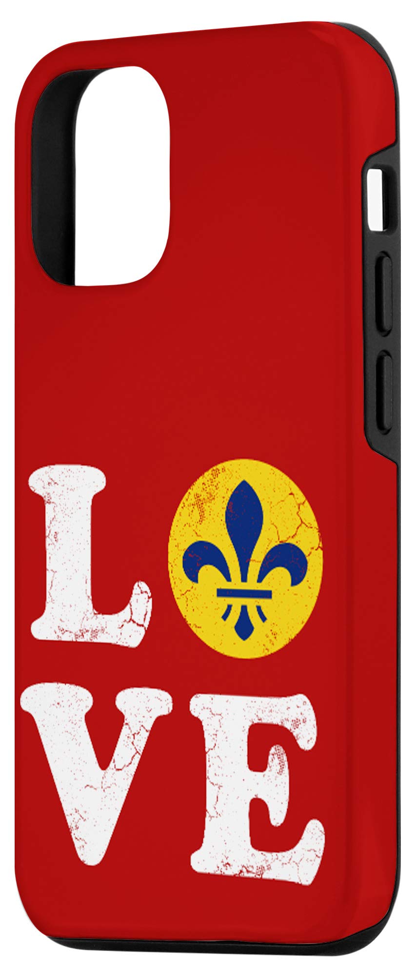 Vintage St. Louis Flag iPhone 12/12 Pro Case - Distressed Missouri State Design, Durable Protective Cover for Everyday Use, Travel & Showcasing Local Pride