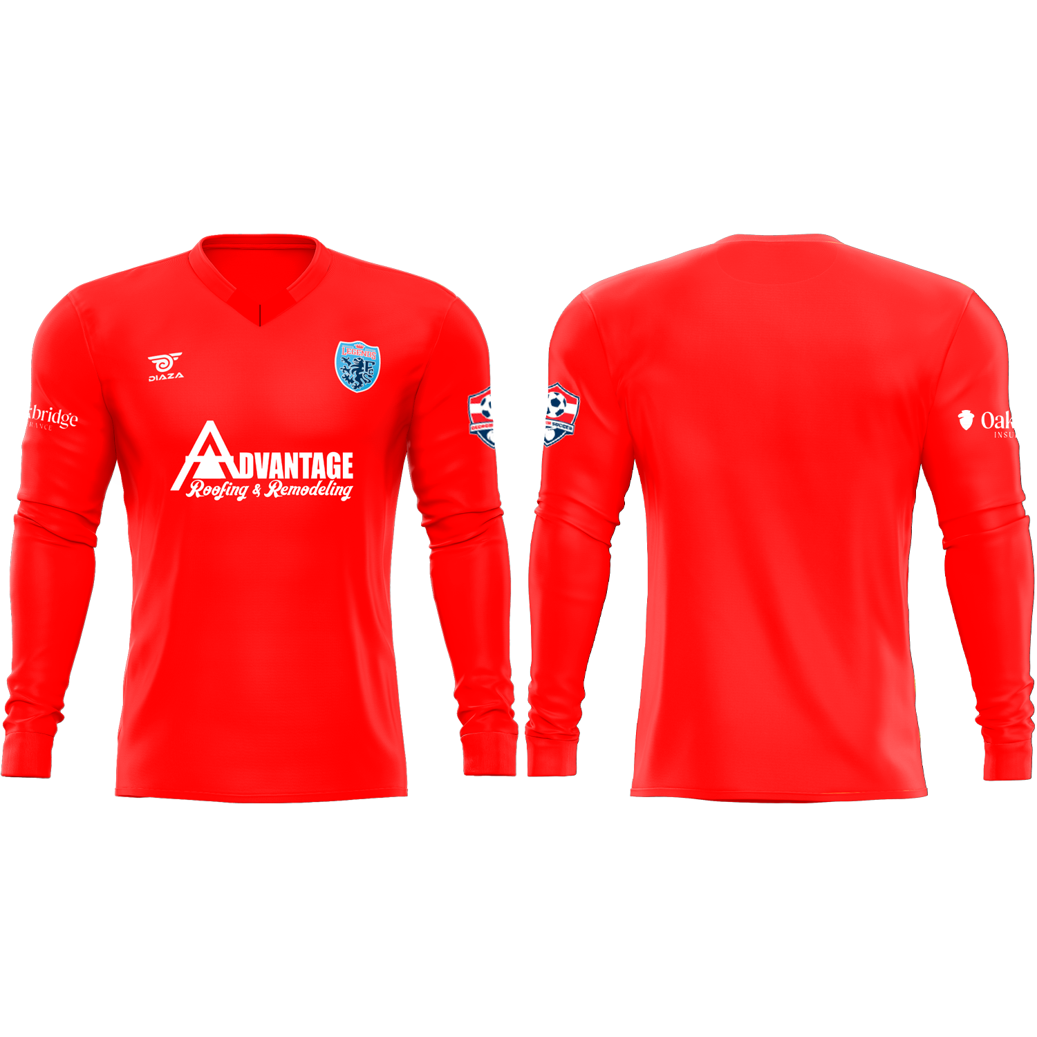 Legends FC Goalkeeper Home Jersey - Professional Soccer Goalkeeper Shirt for Training & Matches - Perfect for Football Games, Team Uniforms & Fan Apparel