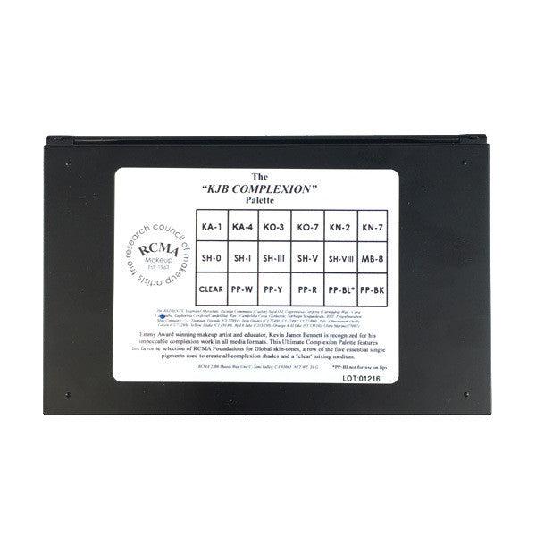 RCMA Kevin James Bennett (KJB) Professional Makeup Complexion Palette - Contour, Highlight & Correct for Flawless Skin - Perfect for Bridal, Photoshoot & Everyday Makeup