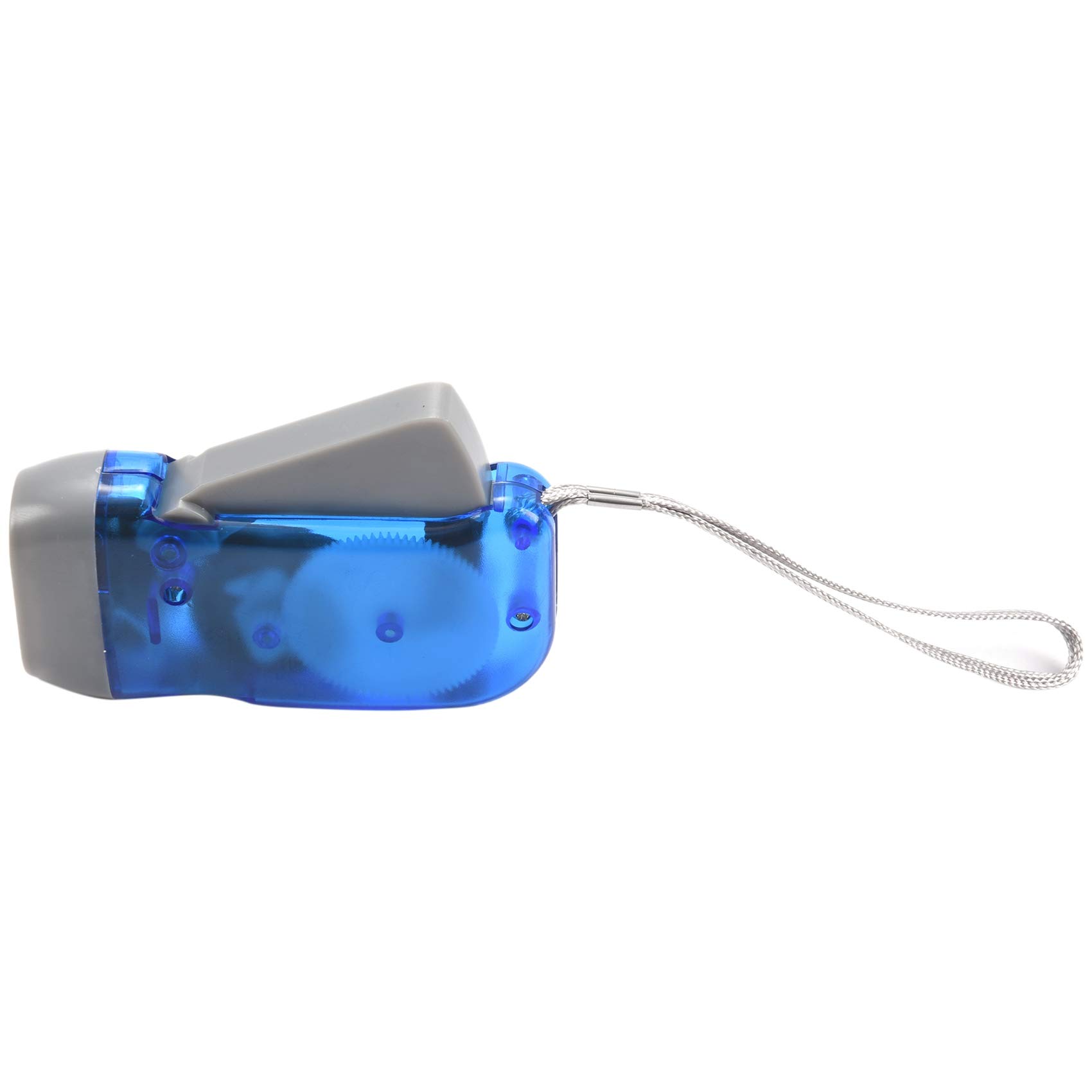 Hand Crank LED Flashlight - Emergency Dynamo Power LED Torch Light for Camping, Hiking, and Home Power Outages