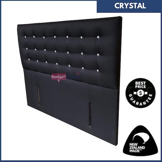 Luxury Crystal Headboard for Double Bed - Handcrafted in New Zealand - Perfect for Master Bedroom & Hotel Decor