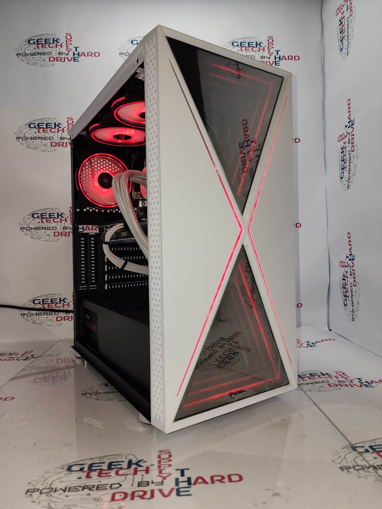 Pinnacle High-Performance Gaming Desktop PC - Intel Core i9, NVIDIA GeForce RTX 3060 Ti, 500GB/1TB/2TB SSD, Liquid Cooling, WiFi, Black/White (H7 Model) - Perfect for Esports, Streaming & 4K Gaming