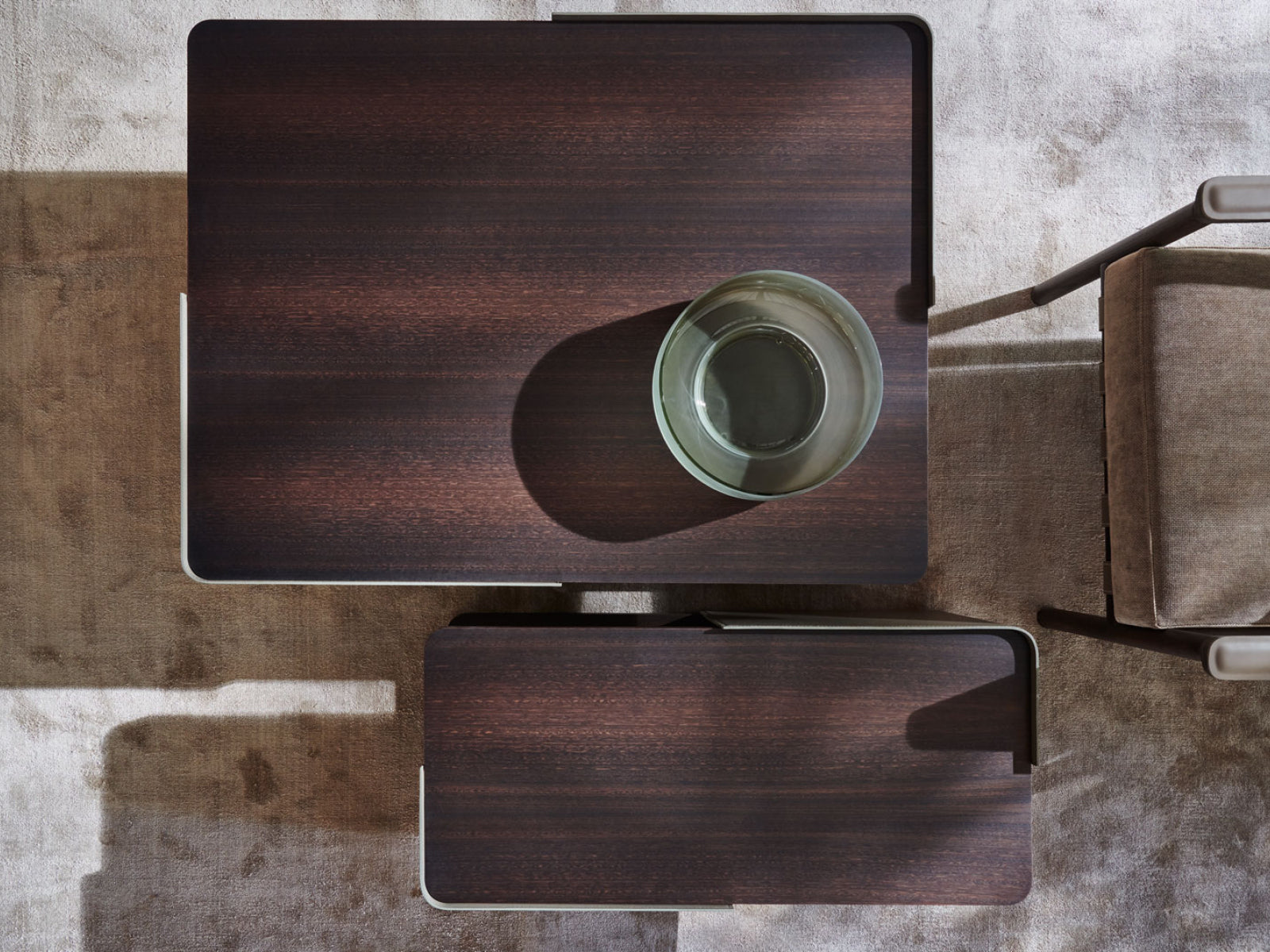 Modern Hubert Coffee Table - Mid Century Design, Solid Wood, Living Room Furniture for Home Decor | Perfect for Living Room, Lounge, Office & Small Spaces