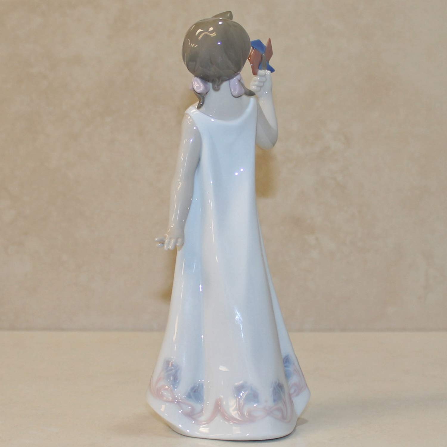 Lladro Porcelain Baby Boy with Lamb Figurine 06546 - Elegant Nursery Decor & Christening Gift for Newborns