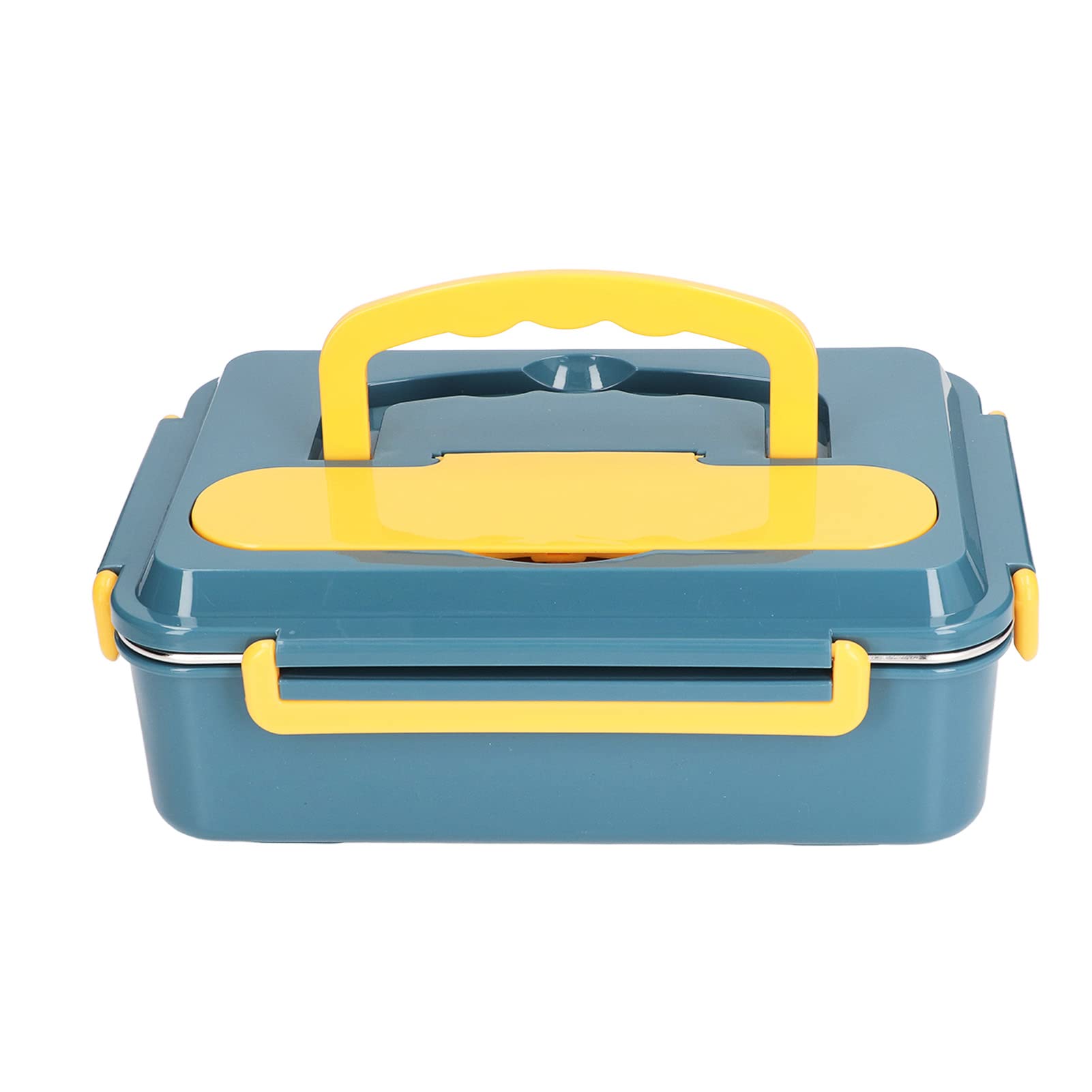 Portable Electric Lunch Box - 1.5L Stainless Steel Heated Food Container with Constant Temperature for Office, Travel & Outdoor Use | Plug & Play Design