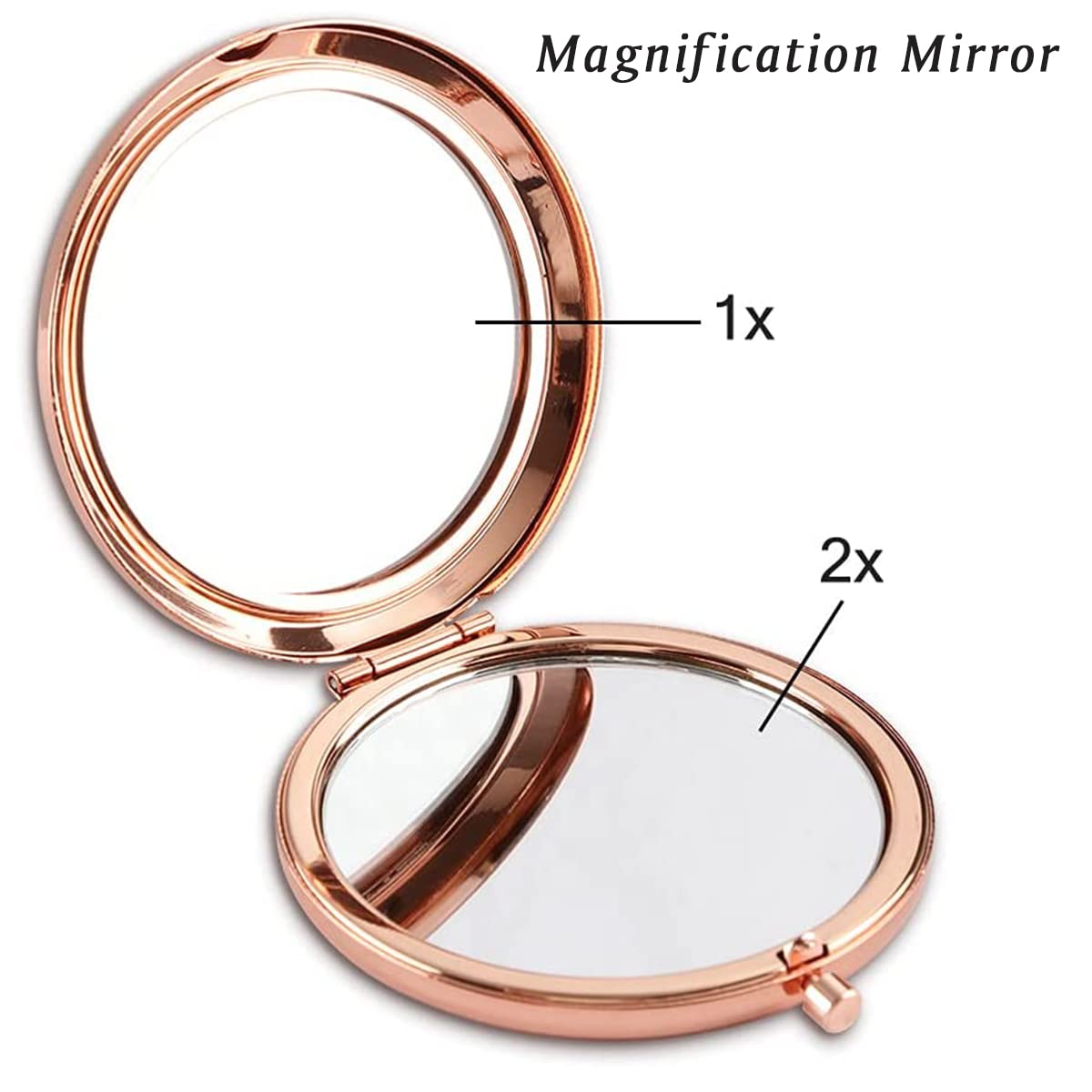 Personalized Compact Mirrors - Unique Teacher Gifts for Women, Perfect for Mother's Day & Graduation