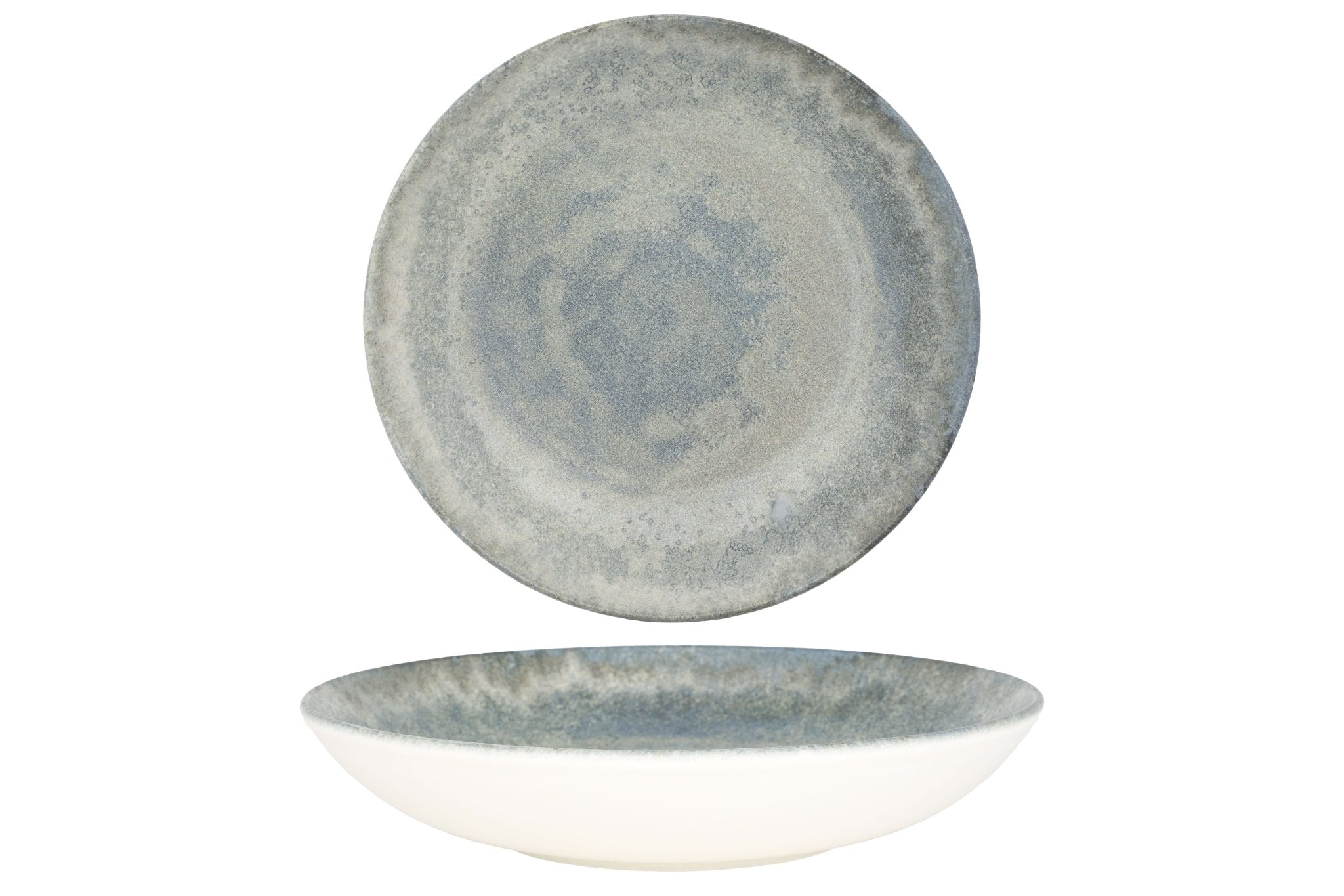 Omnia 24-Piece Dinnerware Set - Elegant Porcelain Plates, Bowls, Cups & Saucers for Everyday Dining & Entertaining | Dishwasher & Microwave Safe