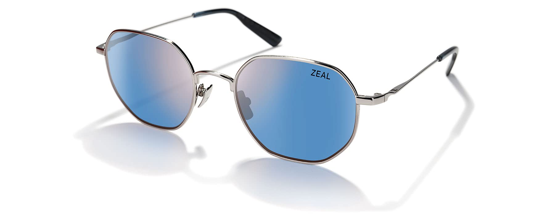 Zeal Optics Easterly Round Aviator Polarized Sunglasses for Men & Women - UV Protection, Lightweight & Stylish - Perfect for Driving, Beach & Outdoor Activities