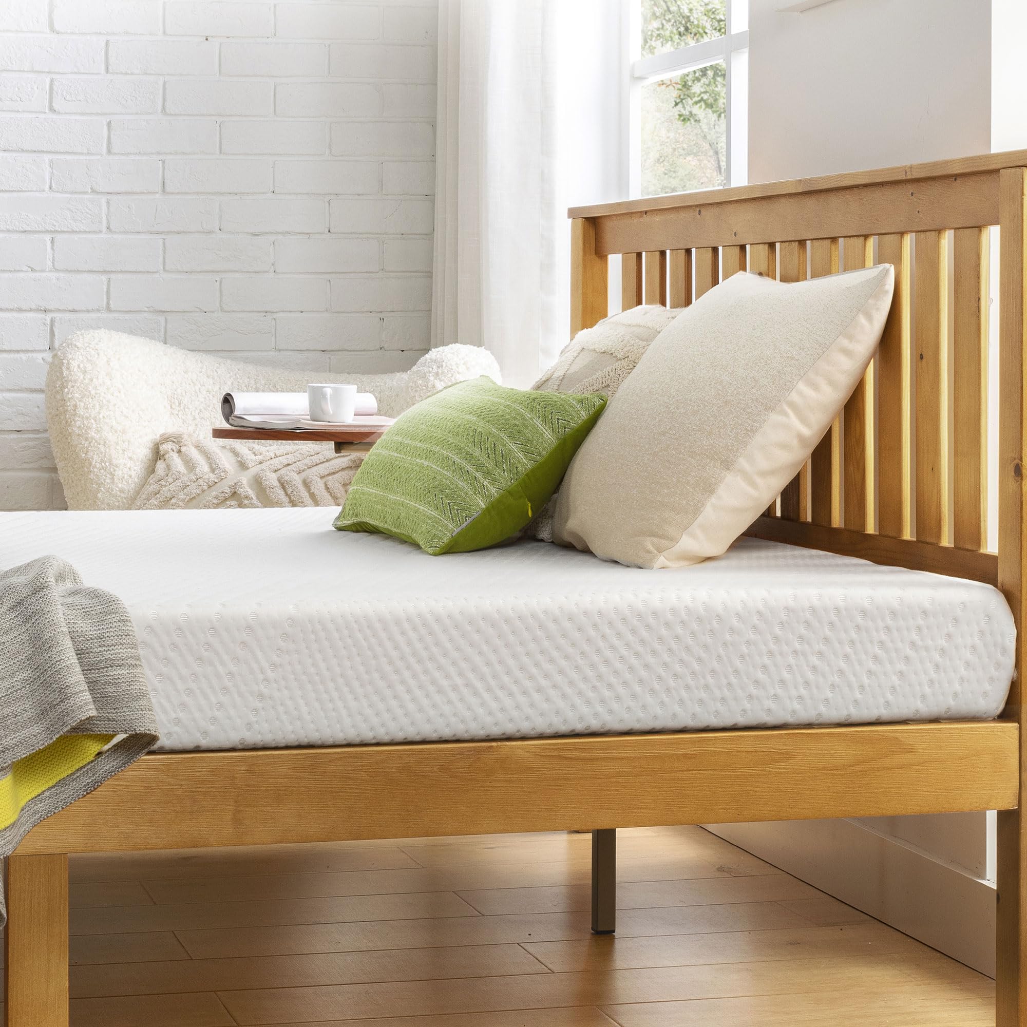 Best Price 5 Inch Twin Mattress - Green Tea Memory Foam Mattress for Kids & Adults | Medium Firm Support | Bunk Bed, Trundle & Day Bed Compatible | Bed-in-A-Box | Perfect for Guest Rooms, Dorms & Kids' Bedrooms