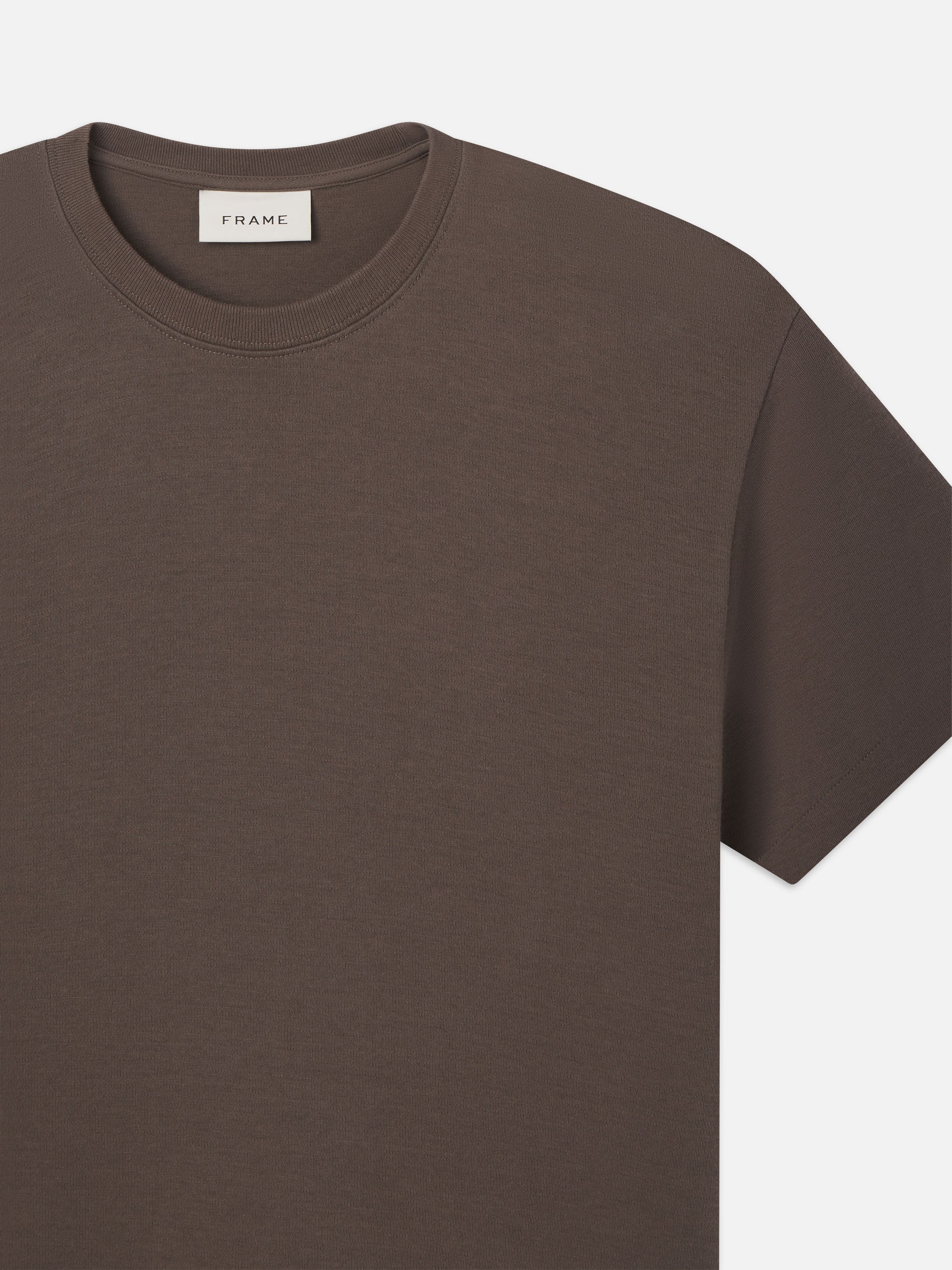 Duo Fold Tee in Taupe - Stylish Layered T-Shirt for Women | Perfect for Casual Wear, Layering & Everyday Outfits
