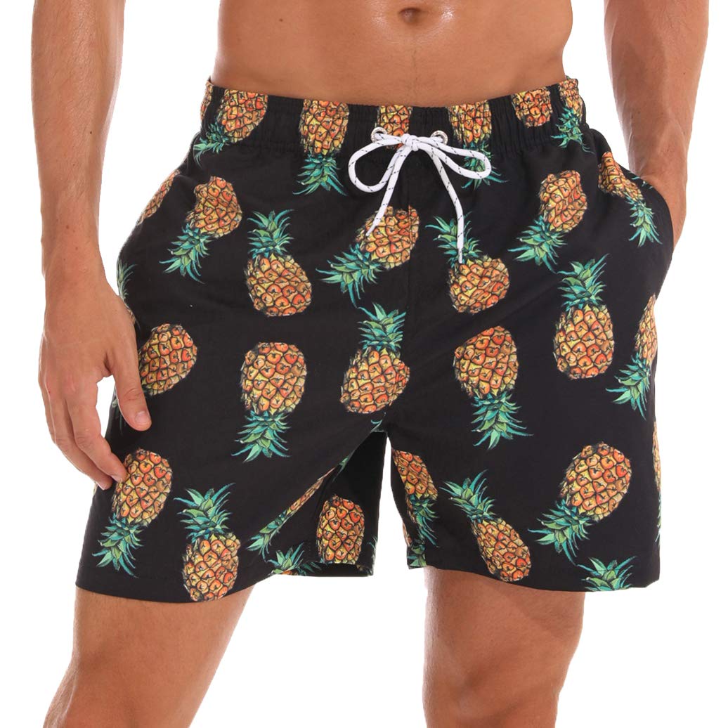 **SILKWORLD Men's Quick Dry Swim Trunks with Pockets - Lightweight & Comfortable for Beach, Pool & Water Sports**