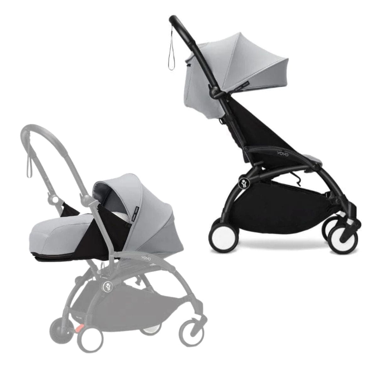 Stokke YOYO3 0+ & 6+ Complete Baby Stroller - Lightweight Travel Stroller for Newborns to Toddlers | Perfect for Air Travel, City Walks & Everyday Use