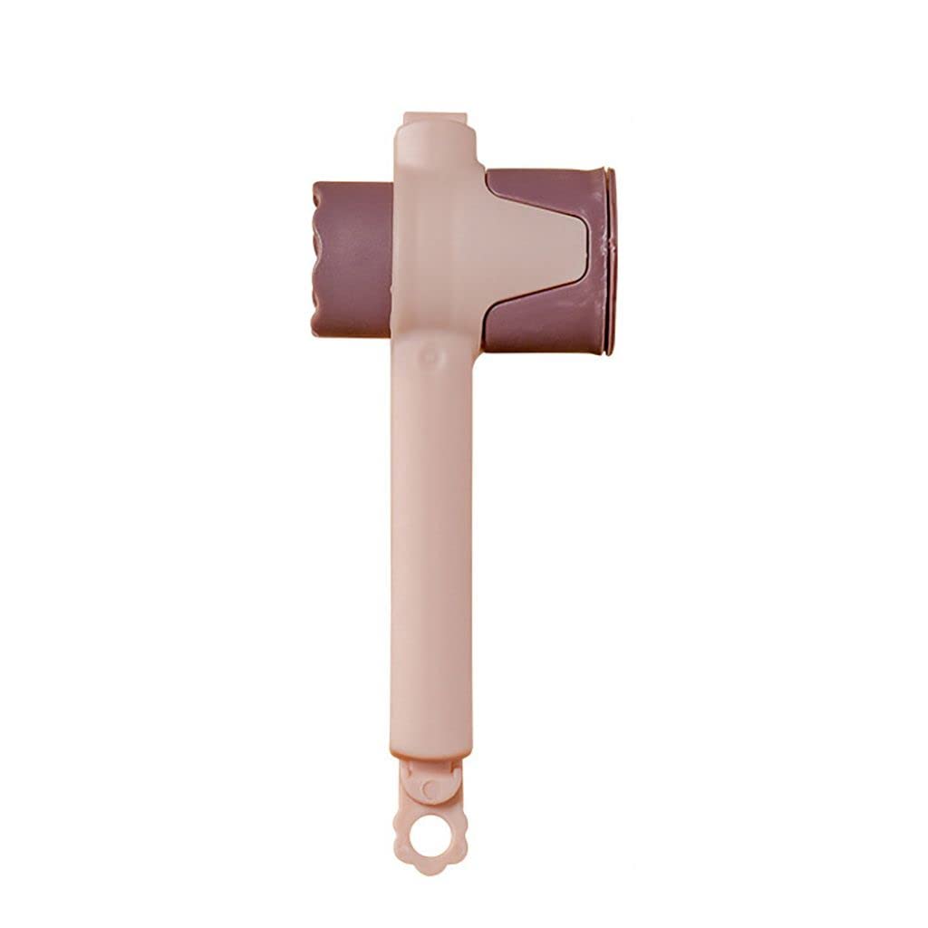HOUGE Food Storage Sealing Clips with Pour Spouts - 20 Pack Plastic Bag Sealer Clips for Kitchen Organization, Snacks, Cereal & Dry Goods - Ideal for Pantry, Picnics & Meal Prep (Pink)