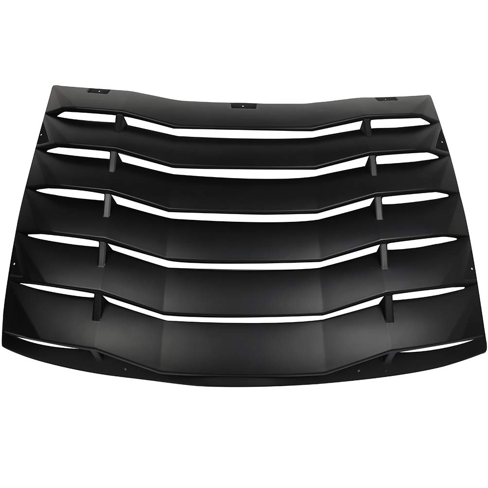 CCIYU ABS Window Scoop Louvers for 2011-2020 Dodge Charger - Car Exterior Accessories for Enhanced Style & Aerodynamics - Perfect for Street Racing & Custom Car Shows