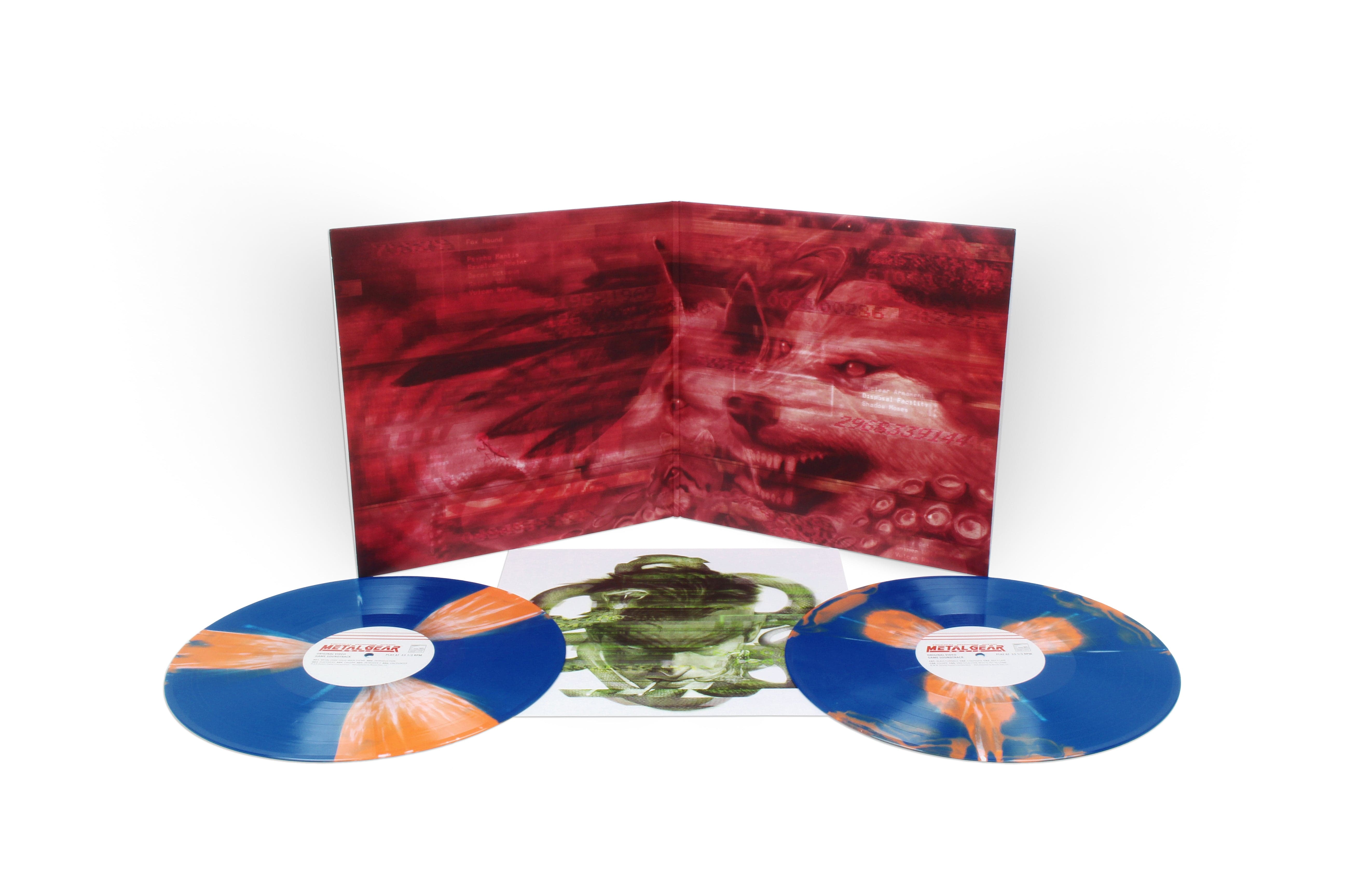 Metal Gear Solid Original Video Game Soundtrack 2XLP (Gray Fox Edition) - Limited Edition Vinyl Record for Gaming Enthusiasts & Collectors - Perfect for Gaming Sessions, Retro Music Lovers & Home Decor