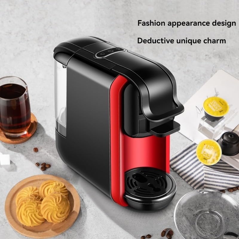 Italian Capsule Coffee Machine for Home & Office - Compact & Easy to Use - Perfect for American Households, Small Spaces & Workspaces - Enjoy Barista-Quality Coffee Anytime