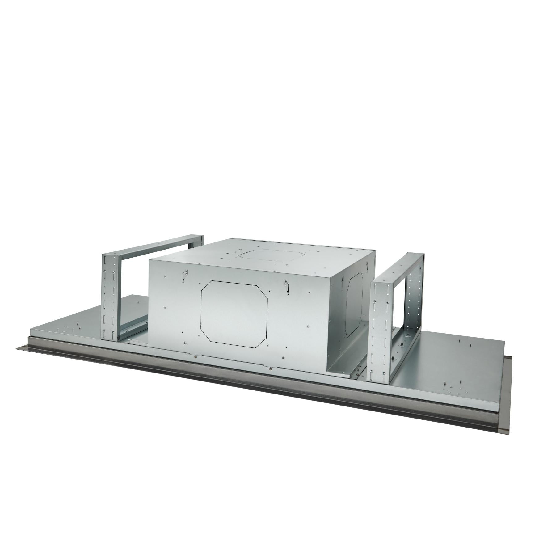 **HBC163ESS 63 Inch Brushed Stainless Steel Ceiling Mounted Range Hood with LED Light – Powerful Ventilation for Kitchens – HBC1 Series (Blowers Sold Separately) – Ideal for Modern Homes & Commercial Kitchens**