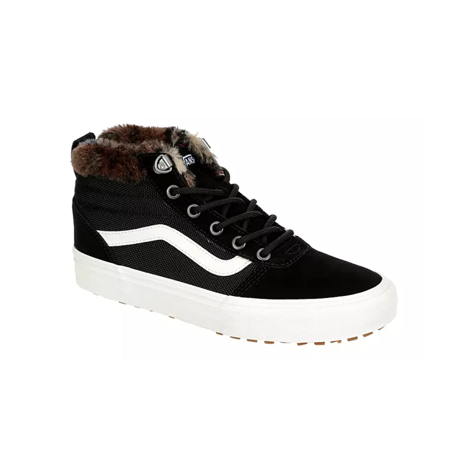 Vans Unisex Ward High Top Platform Sneakers - Wild Animal Print Black Shoes for Men & Women | Streetwear Fashion, Skateboarding, Casual Outfits