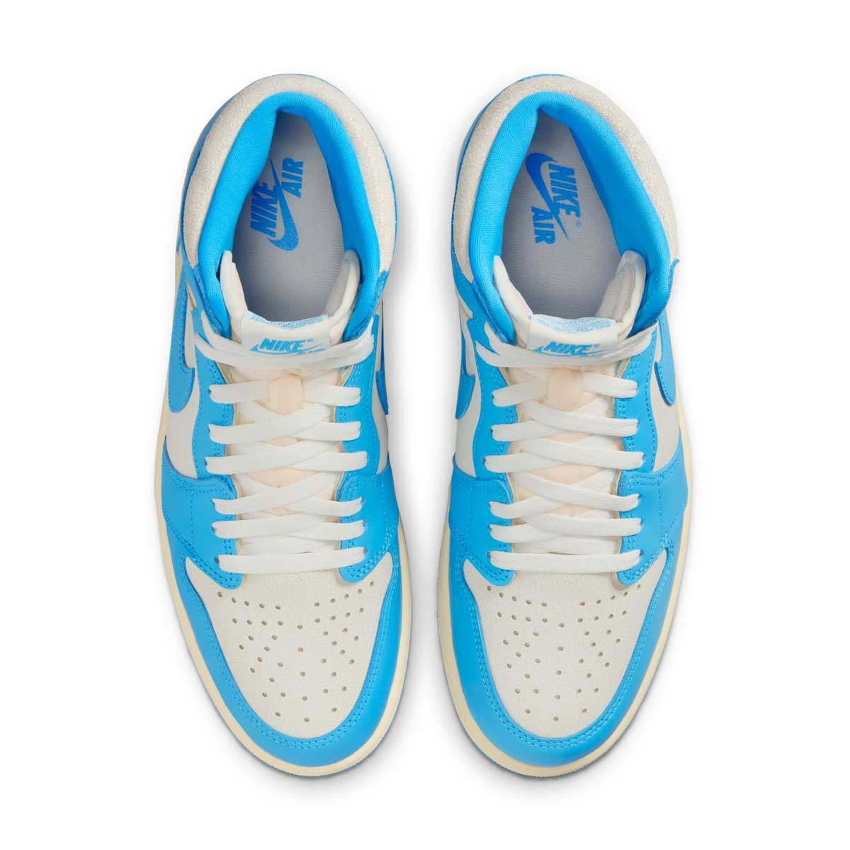 Air Jordan 1 Retro High OG 'UNC Reimagined' - Men's Basketball Sneakers - Classic Blue & White Colorway - Perfect for Streetwear, Sneaker Collecting & Casual Fashion