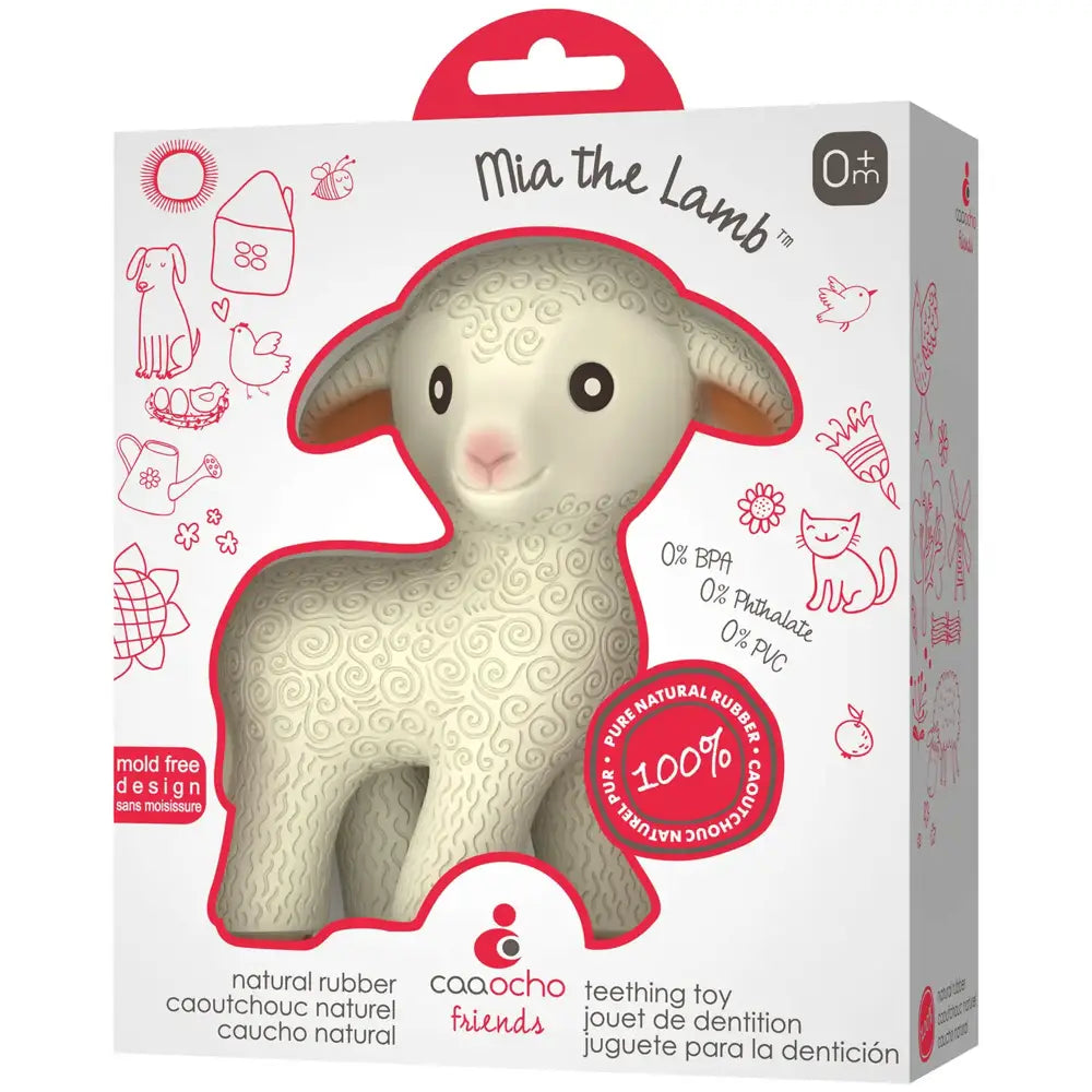 Caaocho Friends Mia The Lamb - Adorable Plush Stuffed Animal Toy for Kids, Perfect for Cuddling, Gifts & Nursery Decor