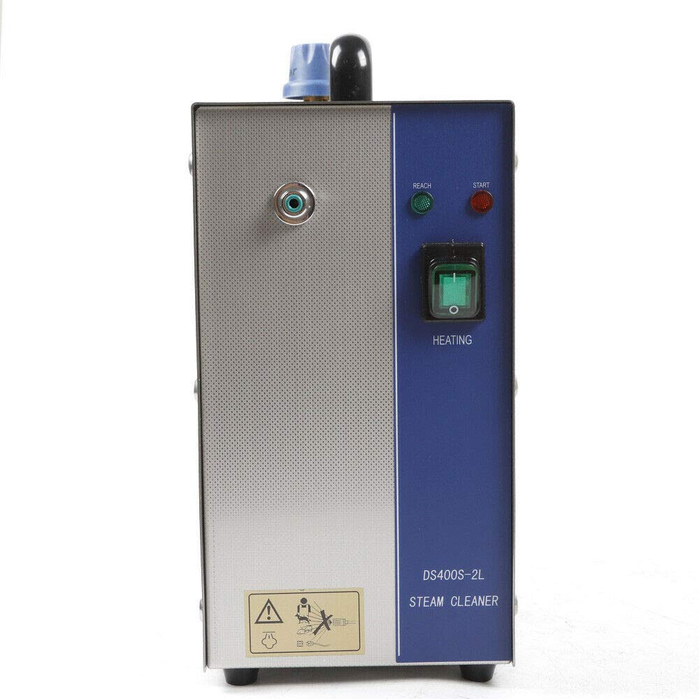 Professional 110V 2L Jewelry Steam Cleaner - Electric Ultrasonic Jewelry Cleaning Machine for Gold, Silver & Gemstones - Stainless Steel Jewelry Washer Equipment for Home & Jewelry Store Use