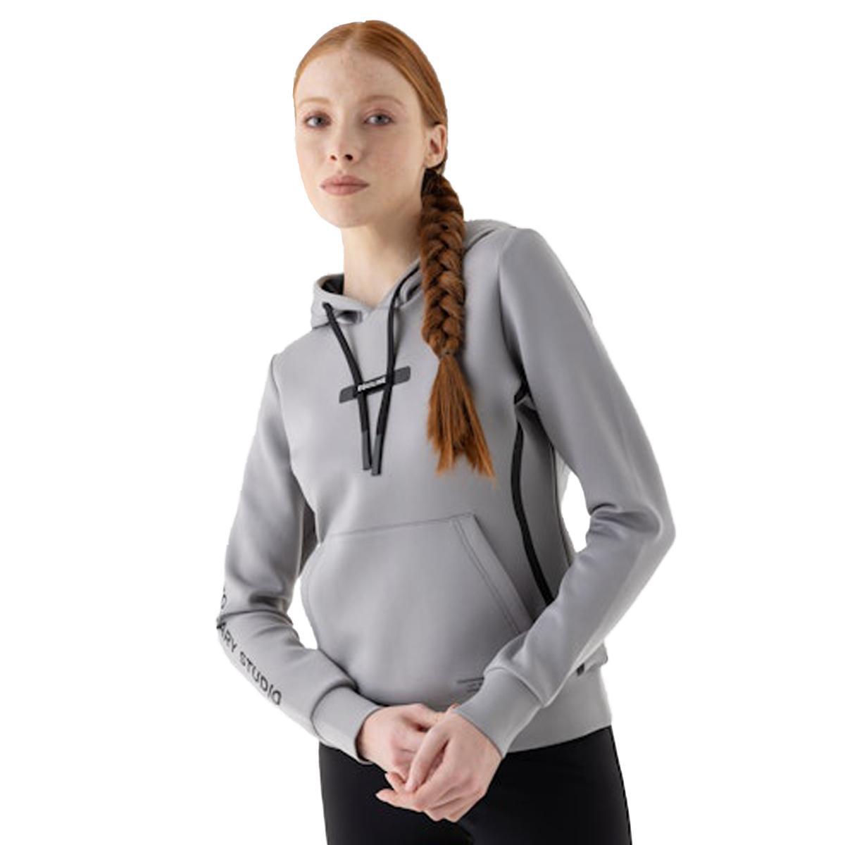 Equiline Women's Cusac Hoodie Tech Fleece - Soft Comfortable Pullover Sweatshirt for Casual Wear, Gym & Outdoor Activities