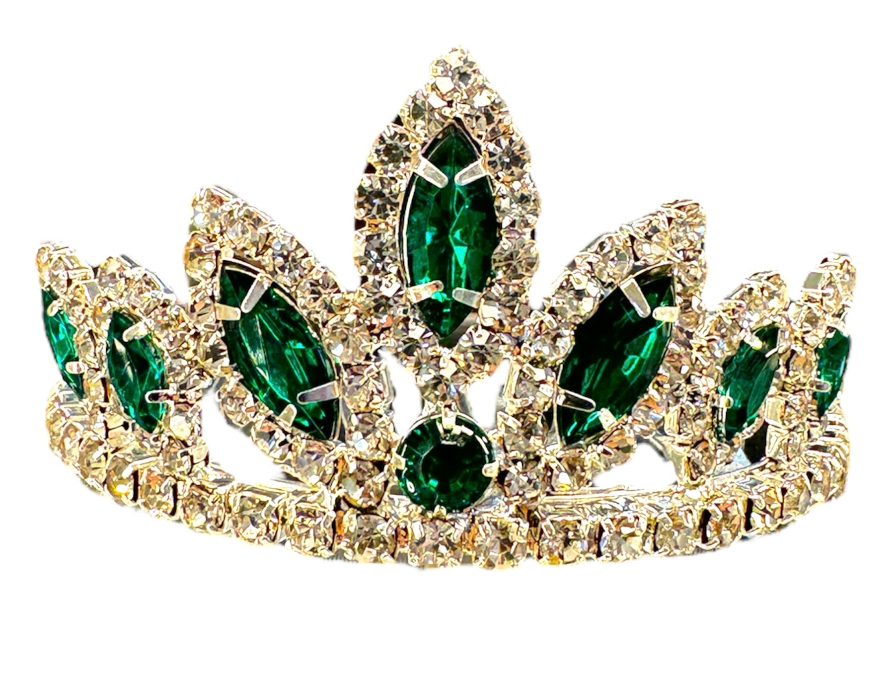 Sparkling Girls Princess Tiara Crown - Elegant Birthday Party Hair Accessory for Kids, Girls Dress Up, Pageant, Wedding & Photo Shoots (0564)
