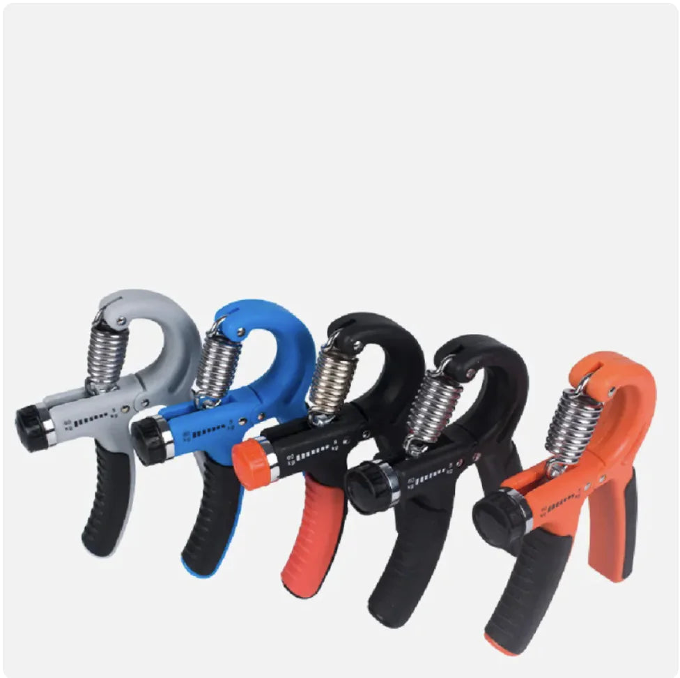 5 Finger Silicone Wrist and Finger Exerciser - Hand Therapy & Strength Training for Gamers, Musicians & Office Workers (Set of 2)