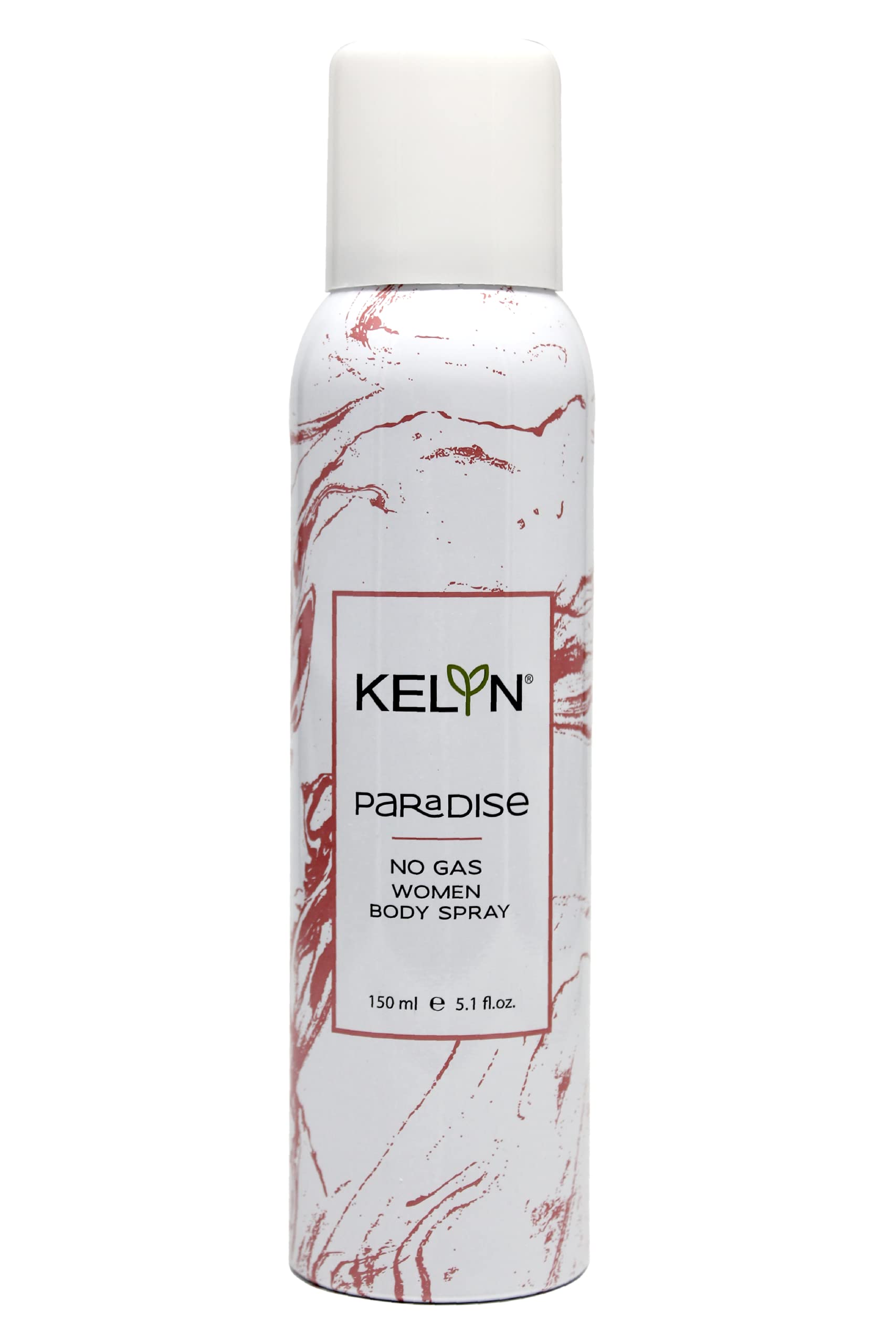 KELYN Long Lasting Paradise No Gas Body Spray for Women - Refreshing Floral Scent, Everyday Deodorant & Perfume (150ml) | All-Day Freshness for Work, Gym & Outdoor Activities