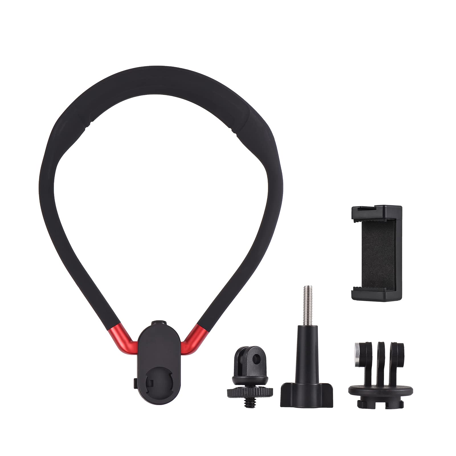 Andoer Sports Camera Neck Mount - Adjustable Chest Harness for Smartphones & Action Cameras - Compatible with GoPro Hero 11/10/9/8 & iPhone 14/13/12/11 - Perfect for Running, Cycling, Hiking & Outdoor Adventures