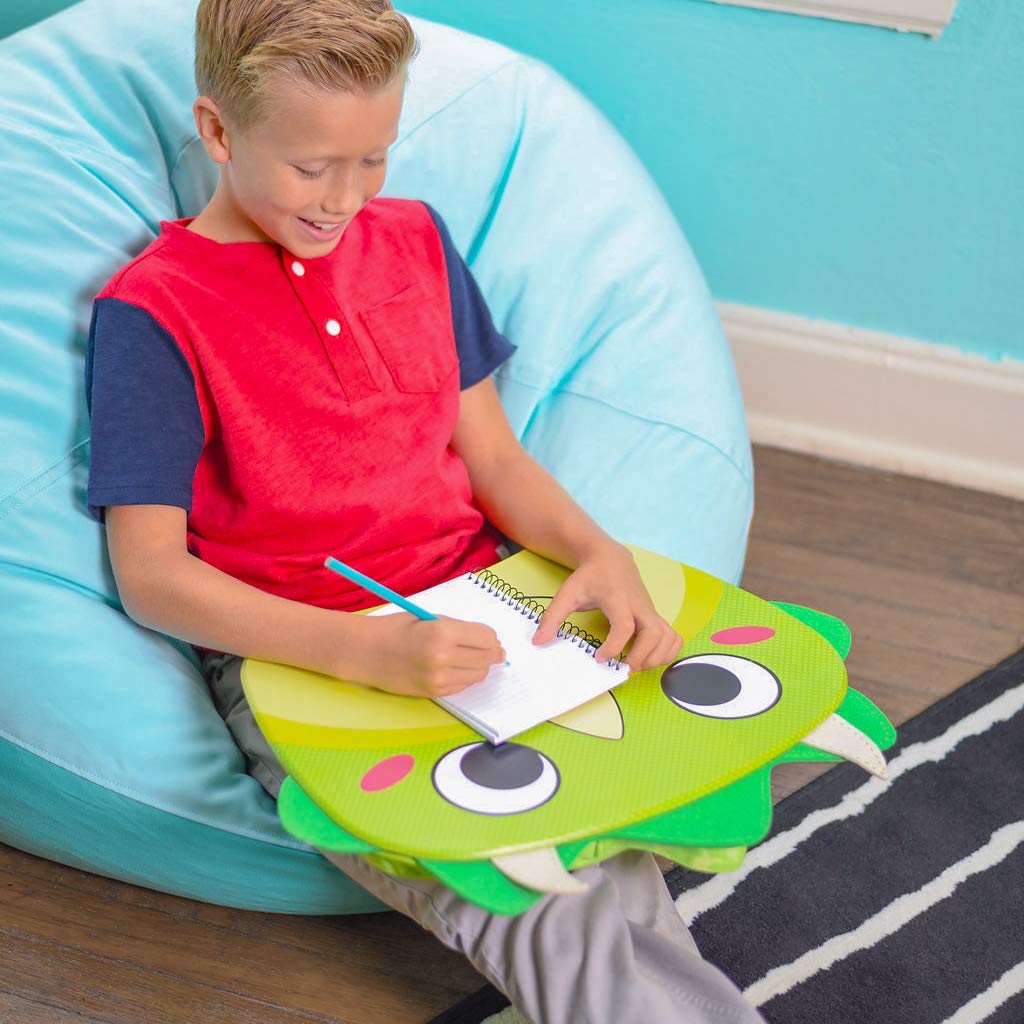 LapGear Lap Pets Unicorn Lap Desk for Kids - Portable Laptop Tray Fits 15