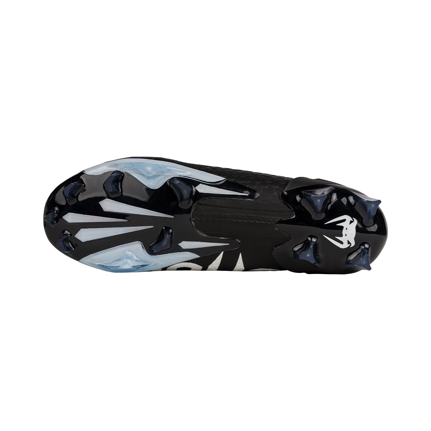 Venum Elite Football Cleats for Men - Lightweight Soccer Shoes with Enhanced Traction - Black/White - Perfect for Turf & Grass Fields Training & Matches